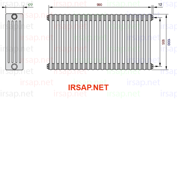 Радиатор IRSAP Tesi 51000/22 T02 CL 01